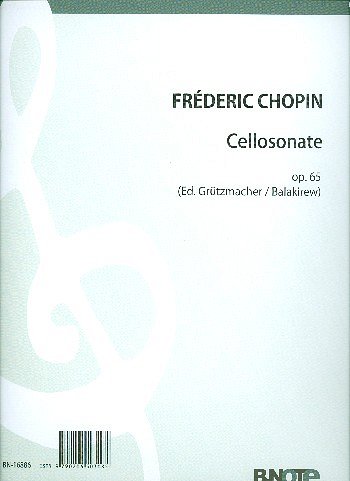 F. Chopin: Cellosonate op.65, VcKlav (KlavpaSt)