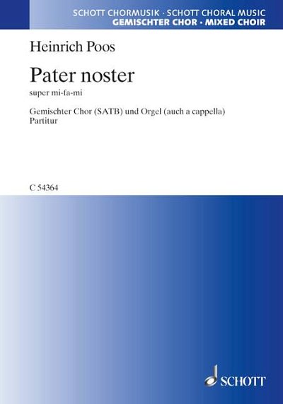 DL: H. Poos: Pater noster (Part.)