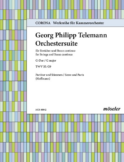 G.P. Telemann: Orchestral suite G major