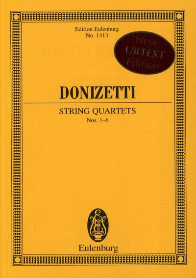 G. Donizetti: Streichquartette Nr. 1-6