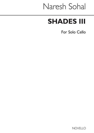 Shades III Cello Solo, Vc