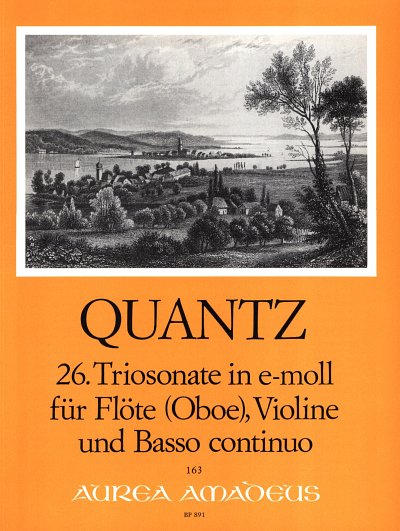 J.J. Quantz: Triosonate 26 E-Moll, Fl(Ob)VlBc