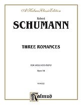 DL: R. Schumann: Schumann: Three Romances, Op., VaKlv (Klavp