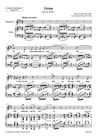DL: E. Grieg: Gruss (