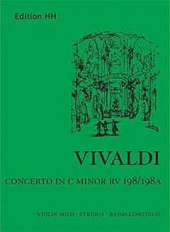 A. Vivaldi: Concerto in C minor RV 198/198A, VlStrBc (Stp)