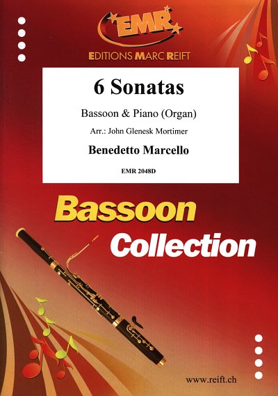 B. Marcello: 6 Sonatas, FagKlav/Org (KlavpaSt)