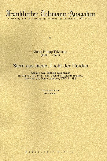 G.P. Telemann: Stern Aus Jacob Licht Der Heiden