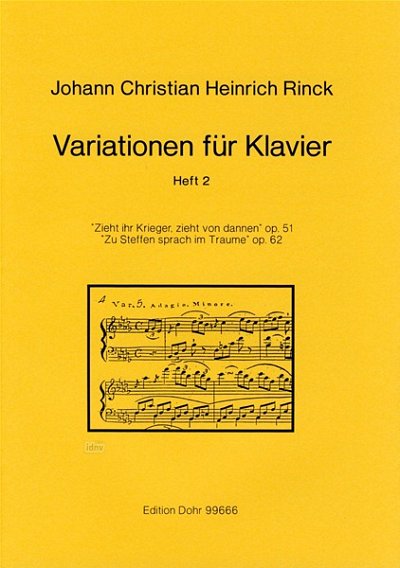 J.C.H. Rinck: Variationen 2, Klav