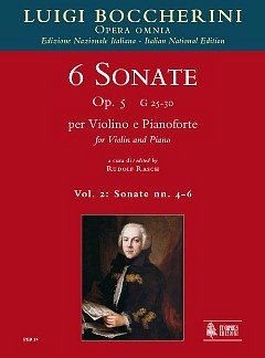 L. Boccherini: 6 Sonatas Volume 2 op.5 G2, VlKlav (KlavpaSt)