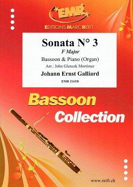 J.E. Galliard: Sonata N° 3 in F major, FagKlav/Org