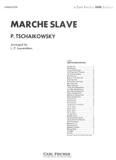 P.I. Tschaikowsky: Marche Slave op. 31