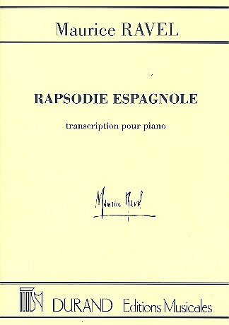 M. Ravel: Rapsodie Espagnole Piano, Klav