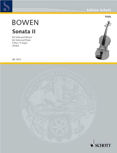 DL: Y. Bowen: Sonata Nr. 2 F-Dur, VaKlv
