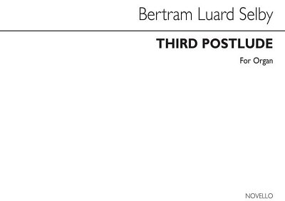 B. Luard-Selby: Third Postlude, Org