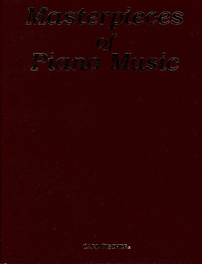 Various: Masterpieces Of Piano Music