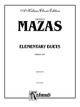 Jacques Mazas, Mazas, Jacques: Mazas: Elementary Duets, Op. 86