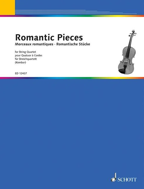 DL: K. John: Romantische Stücke für Streichqua, 2VlVaVc (Sts (0)