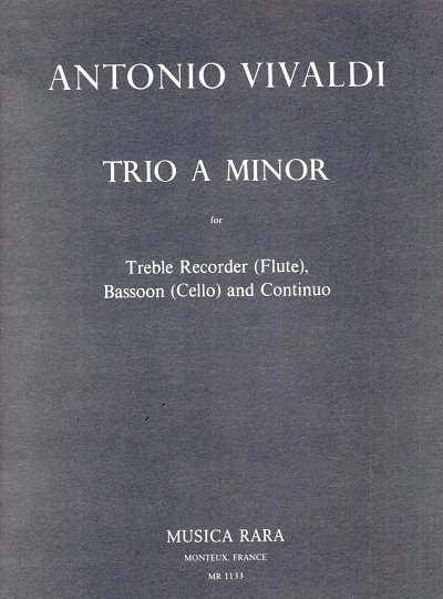 A. Vivaldi: Trio A-Moll Rv 86