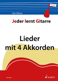 DL: Jeder lernt Gitarre - Lieder mit 4 Akkorden Heft 2, Git