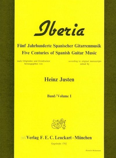 Iberia 1 - 5 Jahrhunderte Spanischer Gitarrenmusik