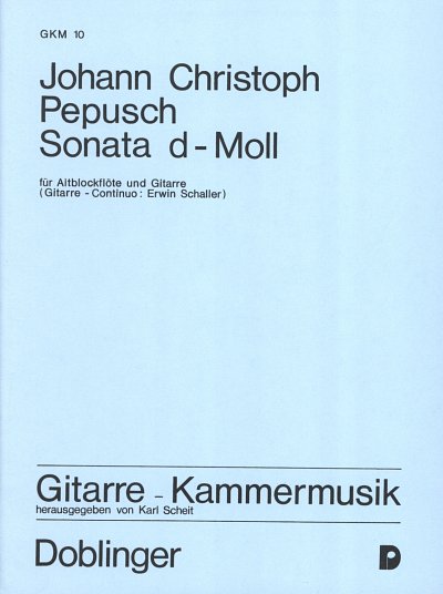 J.C. Pepusch: Sonate D-Moll