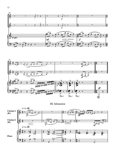 G. Schocker: Sonata No. 2 For Two Clarinets and Piano (Bu)