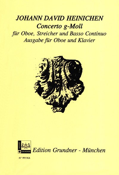 J.D. Heinichen: Concerto g-Moll, ObKlav (KlavpaSt)