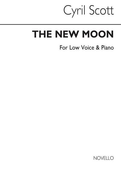 C. Scott: New Moon Op74 No.6-low Voice/Piano, GesTiKlav (Bu)