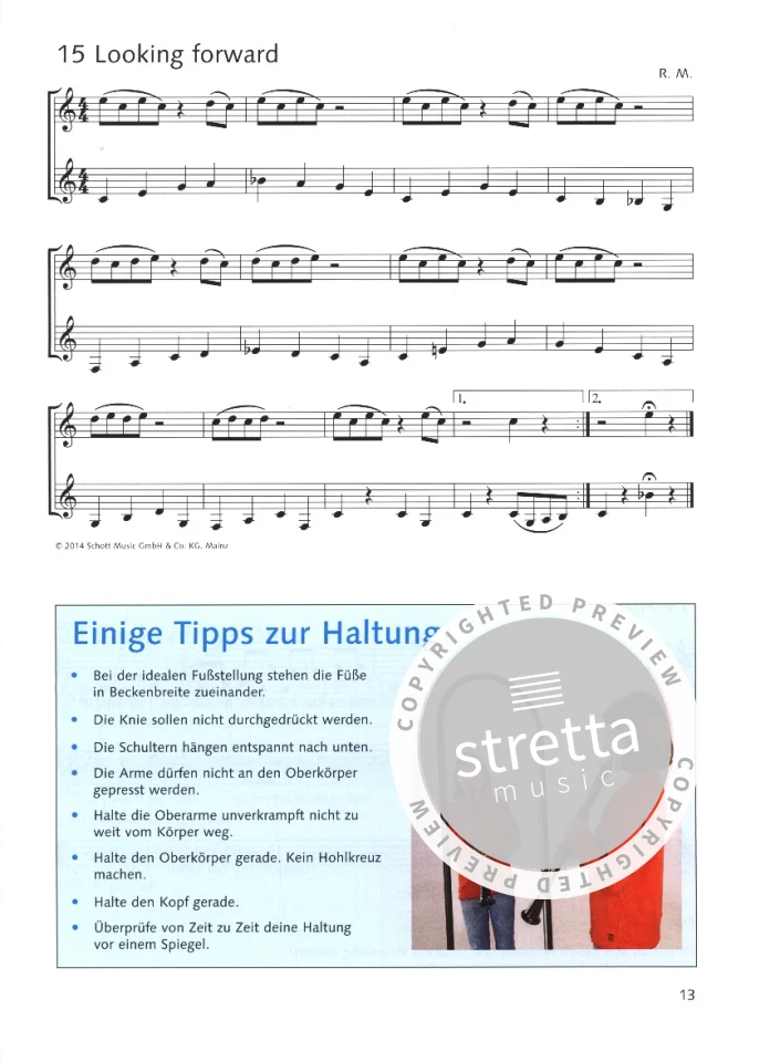 R. Mauz: Die fröhliche Klarinette Band 2, Klar (Bch) (2)
