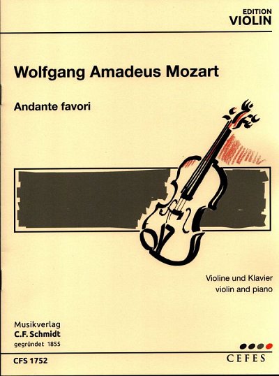 W.A. Mozart: Andante favori , VlKlav (KlavpaSt)