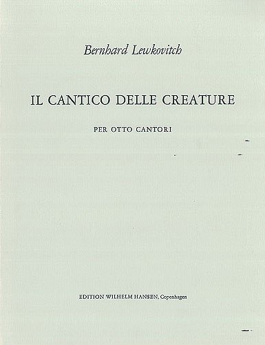 B. Lewkovitch: Il Cantico Delle Creature, Ch (KA)