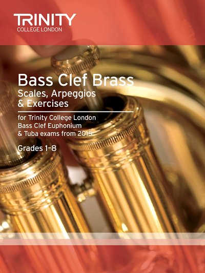 Bass Clef Scales, Arpeggios & Exercises Grades 1-8