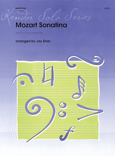 W.A. Mozart: Mozart Sonatina (K. 439B), GesBrKlav