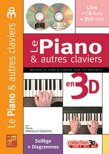 P. Minvielle-Sébasti: Le Piano & autres, Klav/Keyb (+CD+DVD)