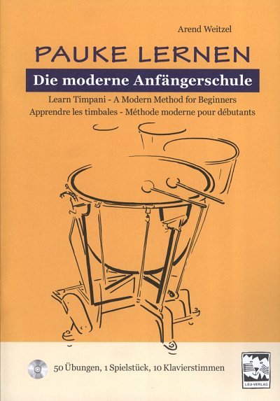 A. Weitzel: Pauke lernen, Pk;Klv (+CD)