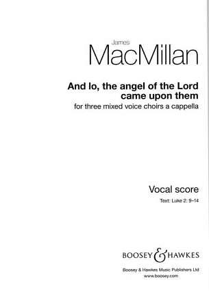 J. MacMillan: And lo, the angel of the Lord ca, GCh4 (Part.)