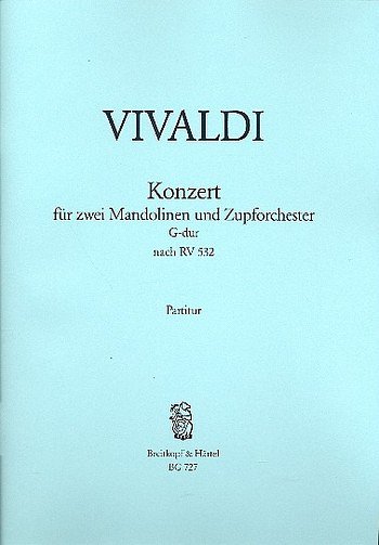 A. Vivaldi: Konzert G-Dur, 2ManZupf (Part.)