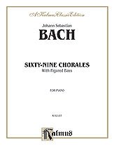 Bach: Sixty-nine Chorales with figured bass (Ed. Hans Bischoff)