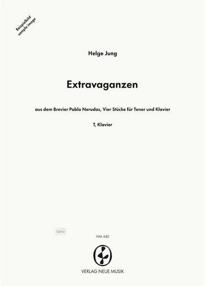 H. Jung: Extravaganzen op. 27, GesTeKlav