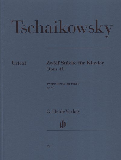P.I. Tschaikowsky: 12 Stücke op 40, Klav