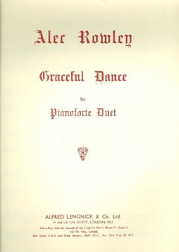 A. Rowley: Graceful Dance
