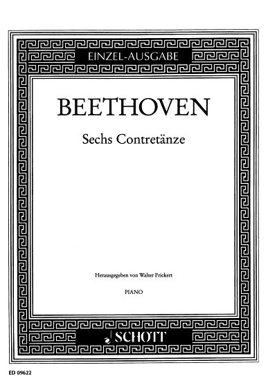 L. v. Beethoven: Sechs Contretänze WoO 14 , Klav