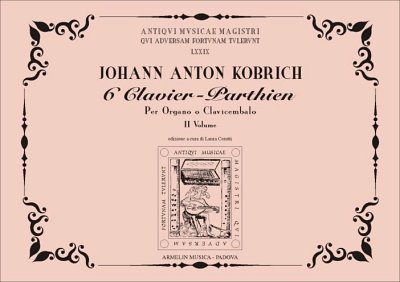 J.A. Kobrich: 6 Clavierparthien Vol. Ii