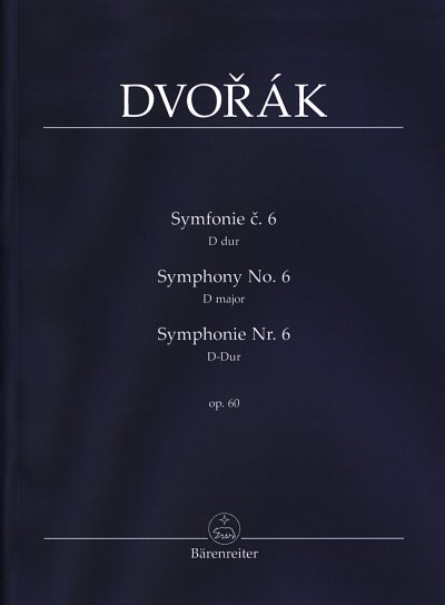 A. Dvo_ák: Symphonie Nr. 6 D-Dur op. 60, Sinfo (Stp)