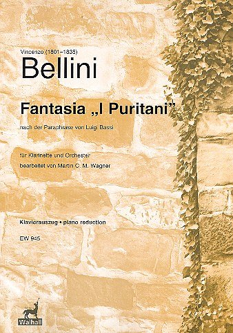 V. Bellini: I PURITANI, Klarinette, Klavier