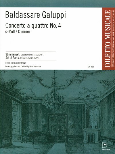 AQ: B. Galuppi: Concerto No. 4 c-moll (OStsatz) (B-Ware)
