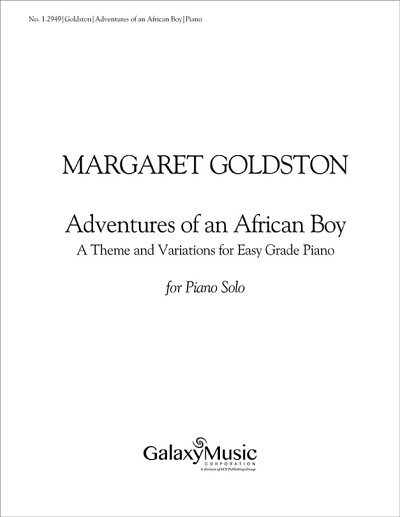 M. Goldston: Adventures of an African Boy, Klav