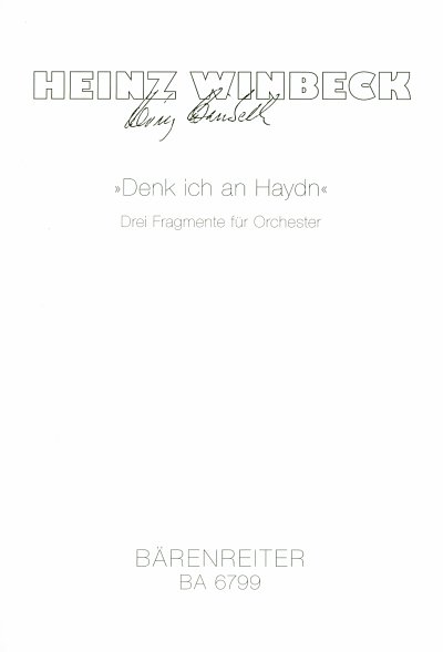 H. Winbeck: Denk ich an Haydn