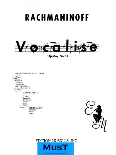 S. Rachmaninov: Vocalise Op 34/14