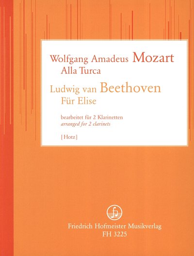 W.A. Mozart: Fuer Elise & Alla Turca, 2Klar (Sppart)